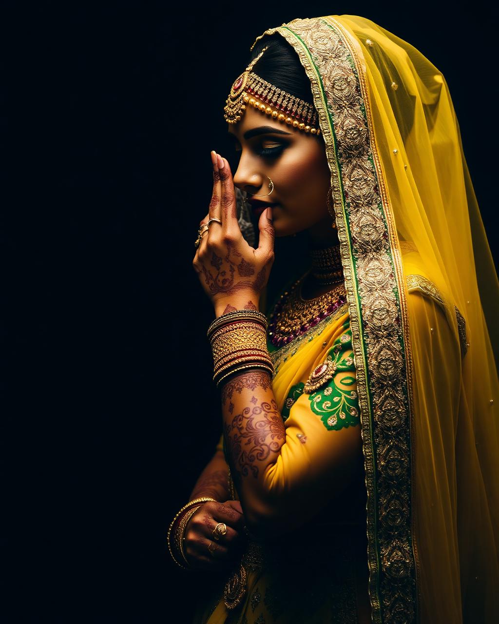 Mehndi Dress